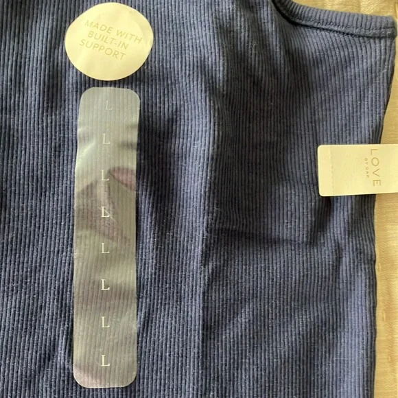 Gap Factory Ribbed Racerback Support Tank - Picture 2 of 5